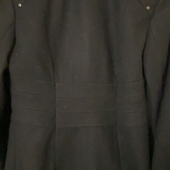 Women’s black pea coat in size 4P - Picture 3 of 7
